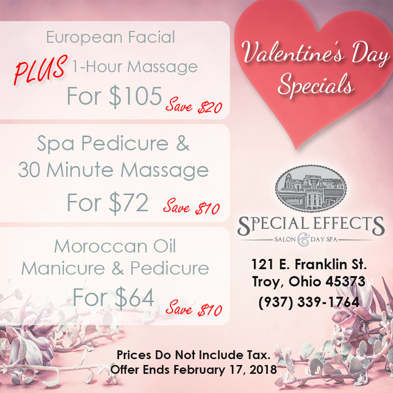 Special Effects Salon and Day Spa Troy, Ohio